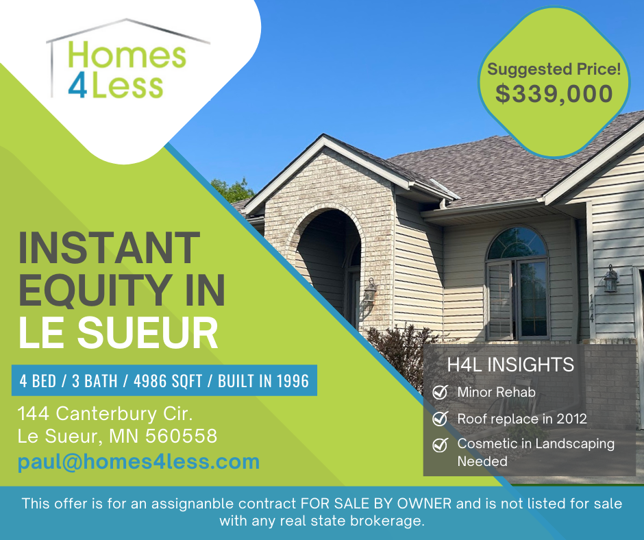 144 Canterbury Cir, Le Sueur, MN