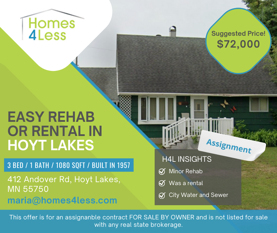 412 Andover Rd, Hoyt Lakes, MN