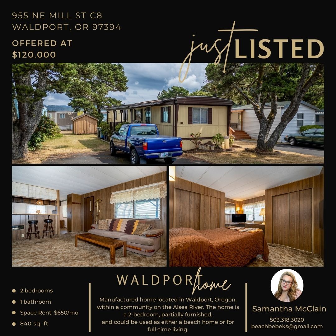 955 NE Mill St C8, Waldport, OR