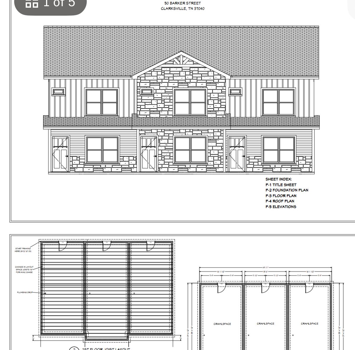 50 Barker St, Lot 1, Clarksville, TN